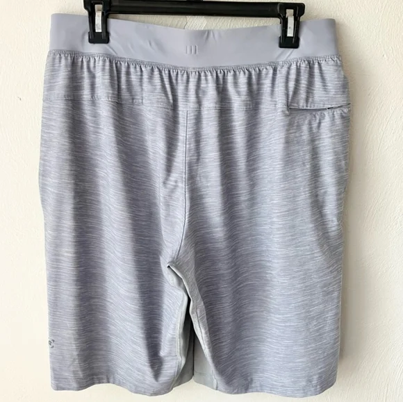Lululemom Mens Gray Athletic Shorts, Sz Large - Picture 6 of 9